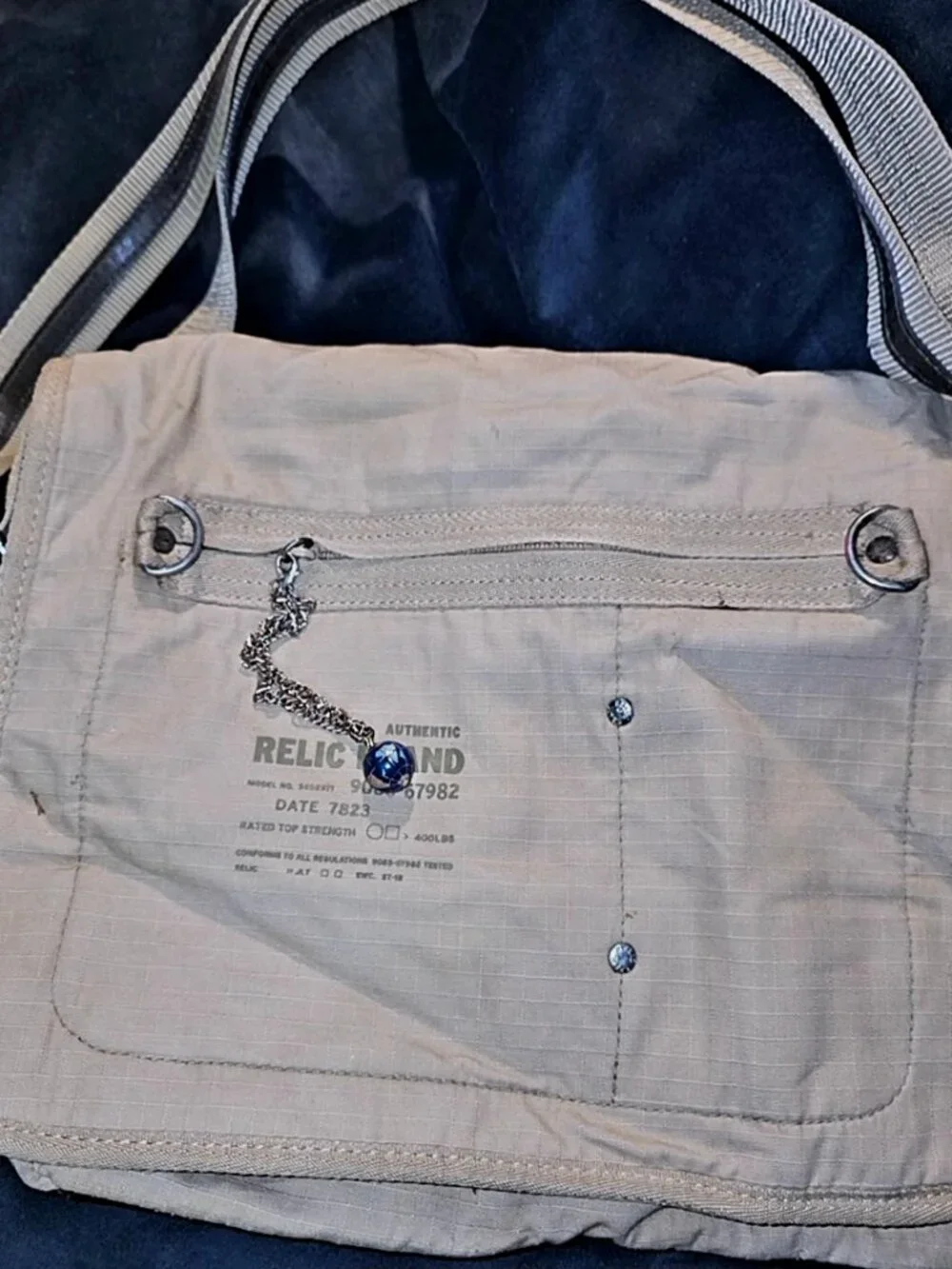 Authentic Relic by Fossil Messenger Bag